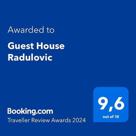 Guest House Radulovic Petrovac na moru Exterior foto